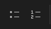 List buttons